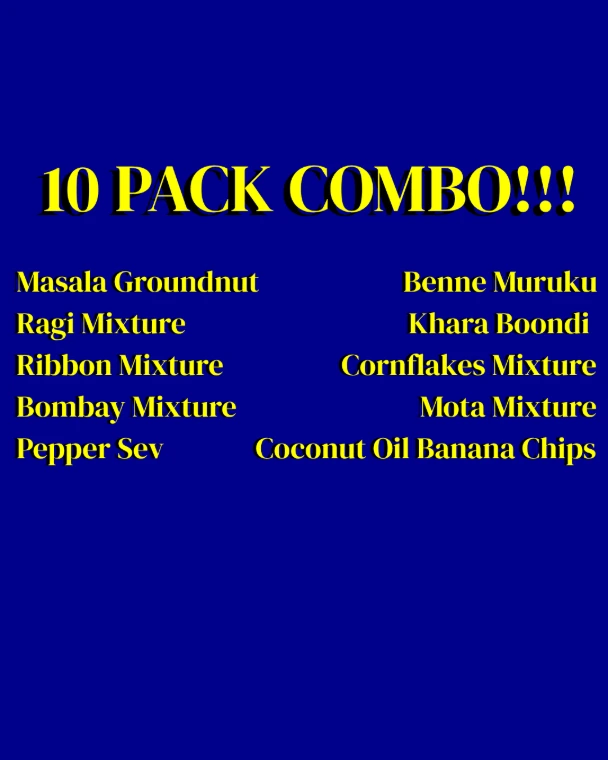 10 PACK COMBO